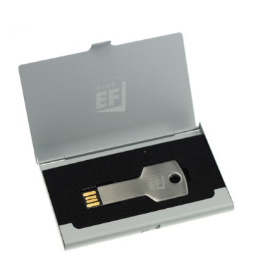 Metal Key Shape USB Stick - English Town